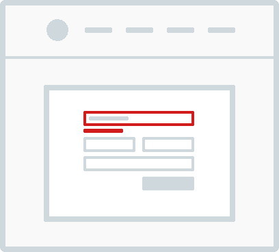 Red draws attention and makes it clear something has gone wrong